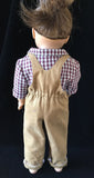 Overall sewing pattern for 18 inch doll, snugglepupppyapplique.com