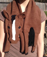 ITH Horse scarf embroidery design, snugglepuppyapplique.com