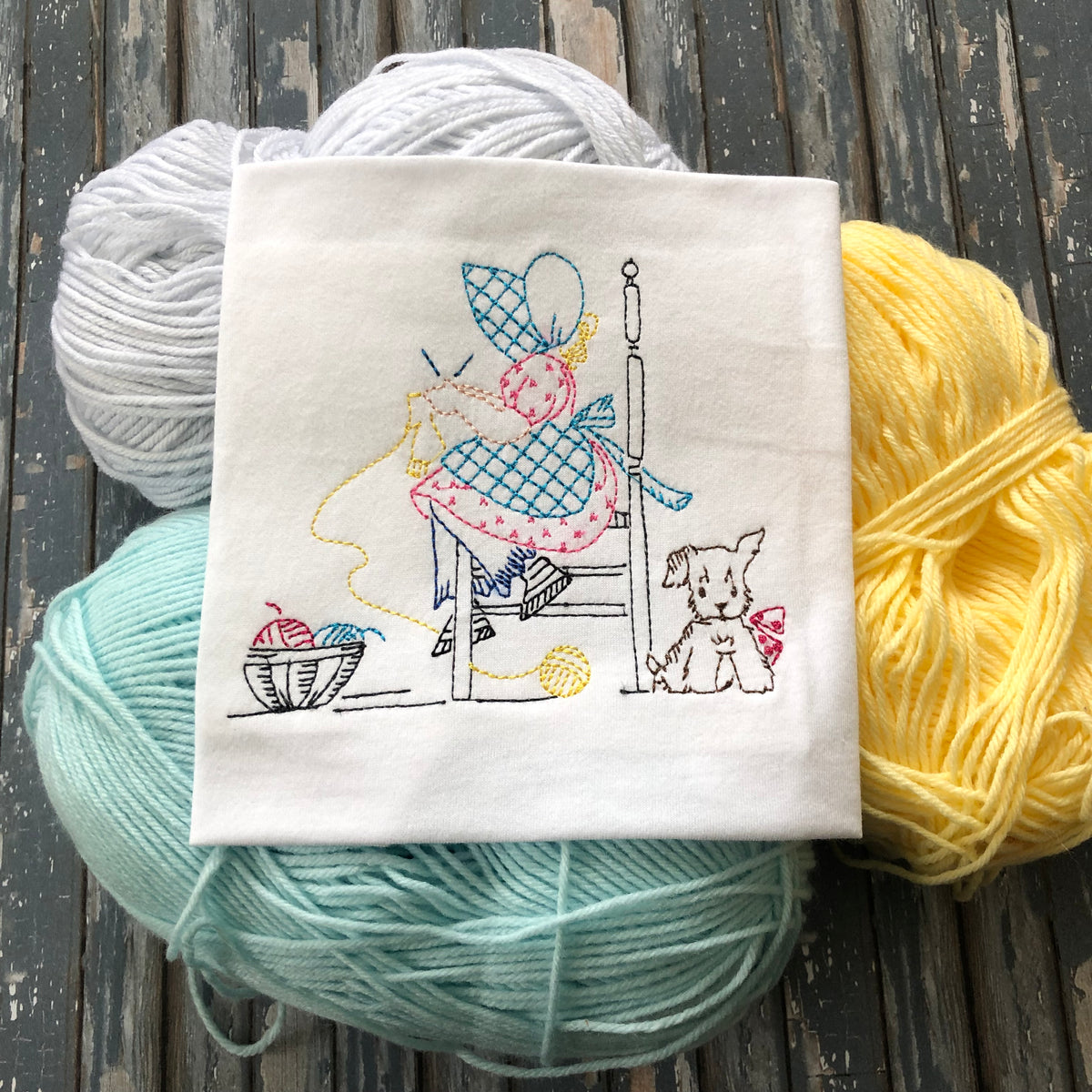 Little Susan Wednesday – Snuggle Puppy Applique