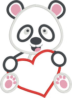 Panda Saint-Valentin